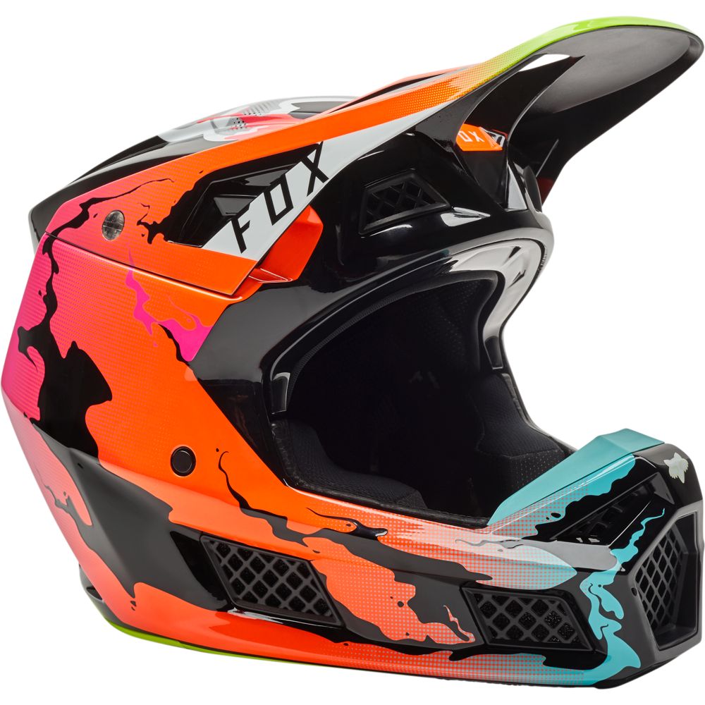 Fox v3 rs mirer helmet. Шлем эндуро fox. Шлем fox черный. Fox v3. Fox v3 rs helmet.