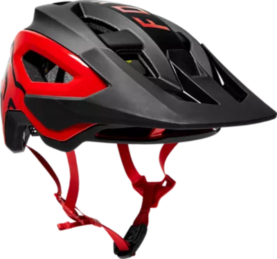 Fox Speedframe Pro MTB Helm mit Brille braun