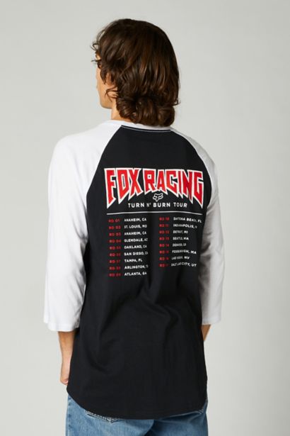 BACKSTAGE RAGLAN [BLK/WHT] S