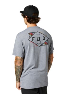 BURNT SS TECH TEE [HTR GRAPH] S | Fox Racing - VK