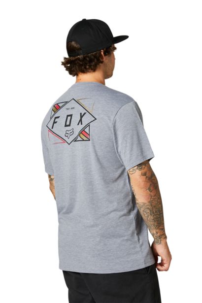 BURNT SS TECH TEE [HTR GRAPH] S