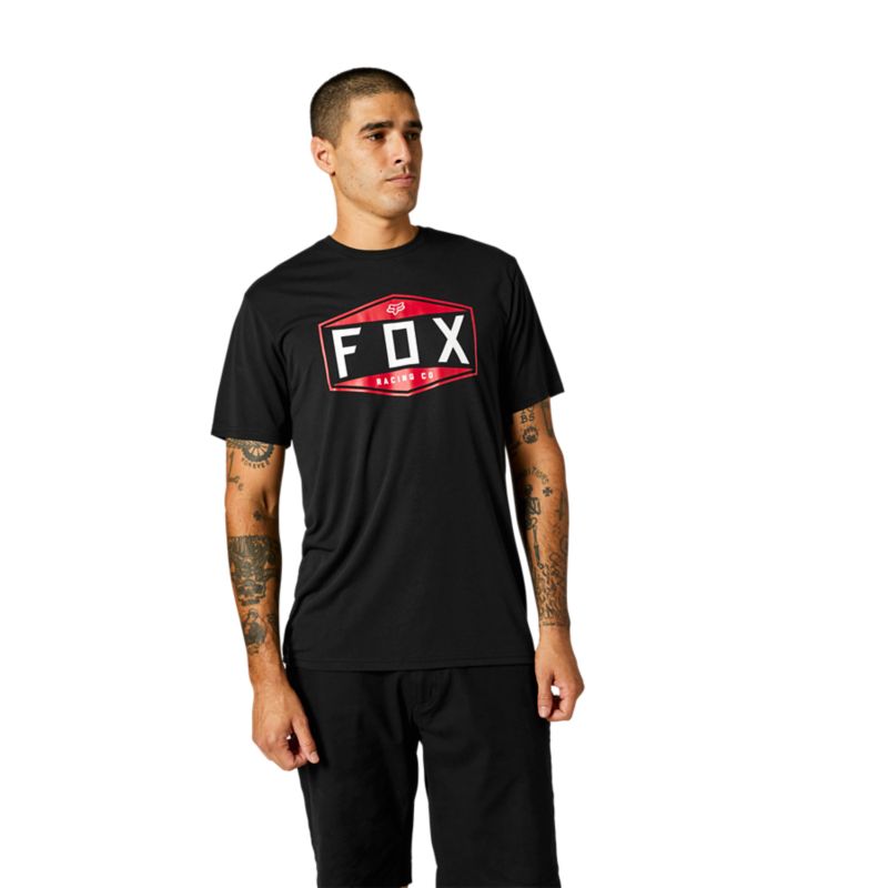 EMBLEM SS TECH TEE [BLK] S | Fox Racing - VK