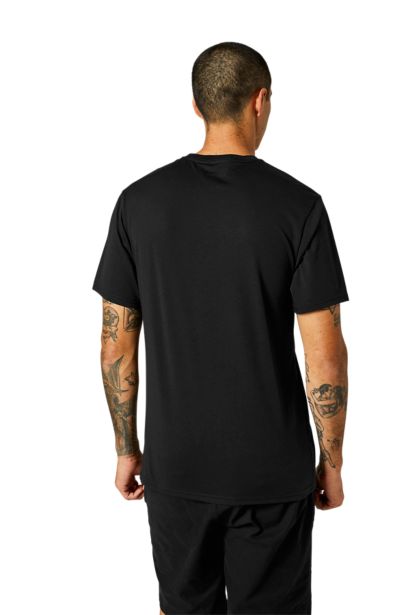 EMBLEM SS TECH TEE [BLK] S