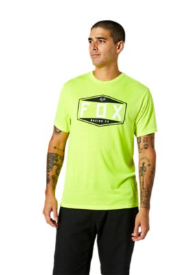 EMBLEM SS TECH TEE [FLO YLW] S | Fox Racing - VK