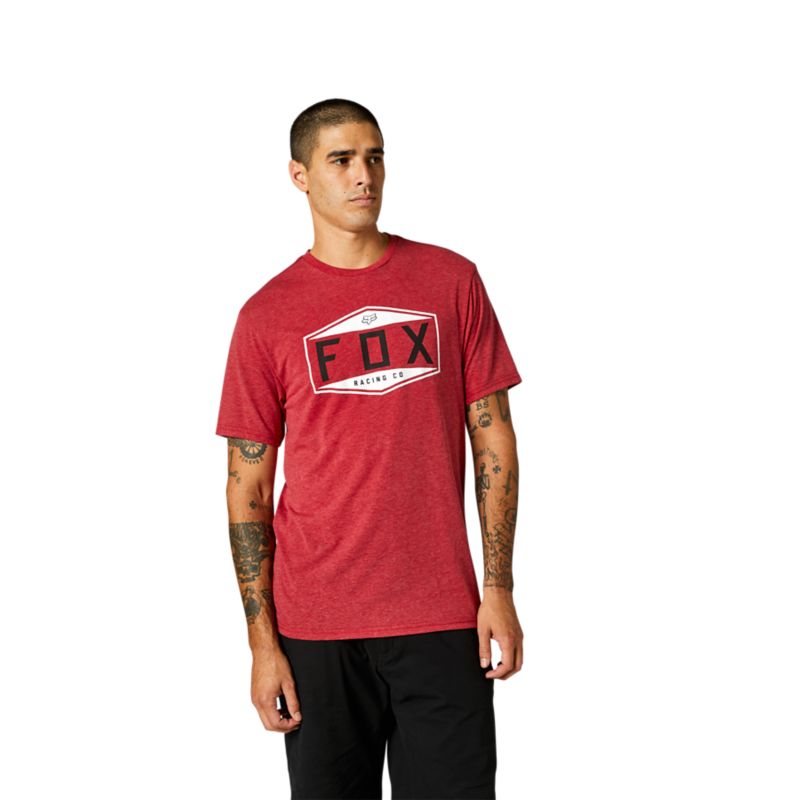 EMBLEM SS TECH TEE [CHILI] S | Fox Racing - VK