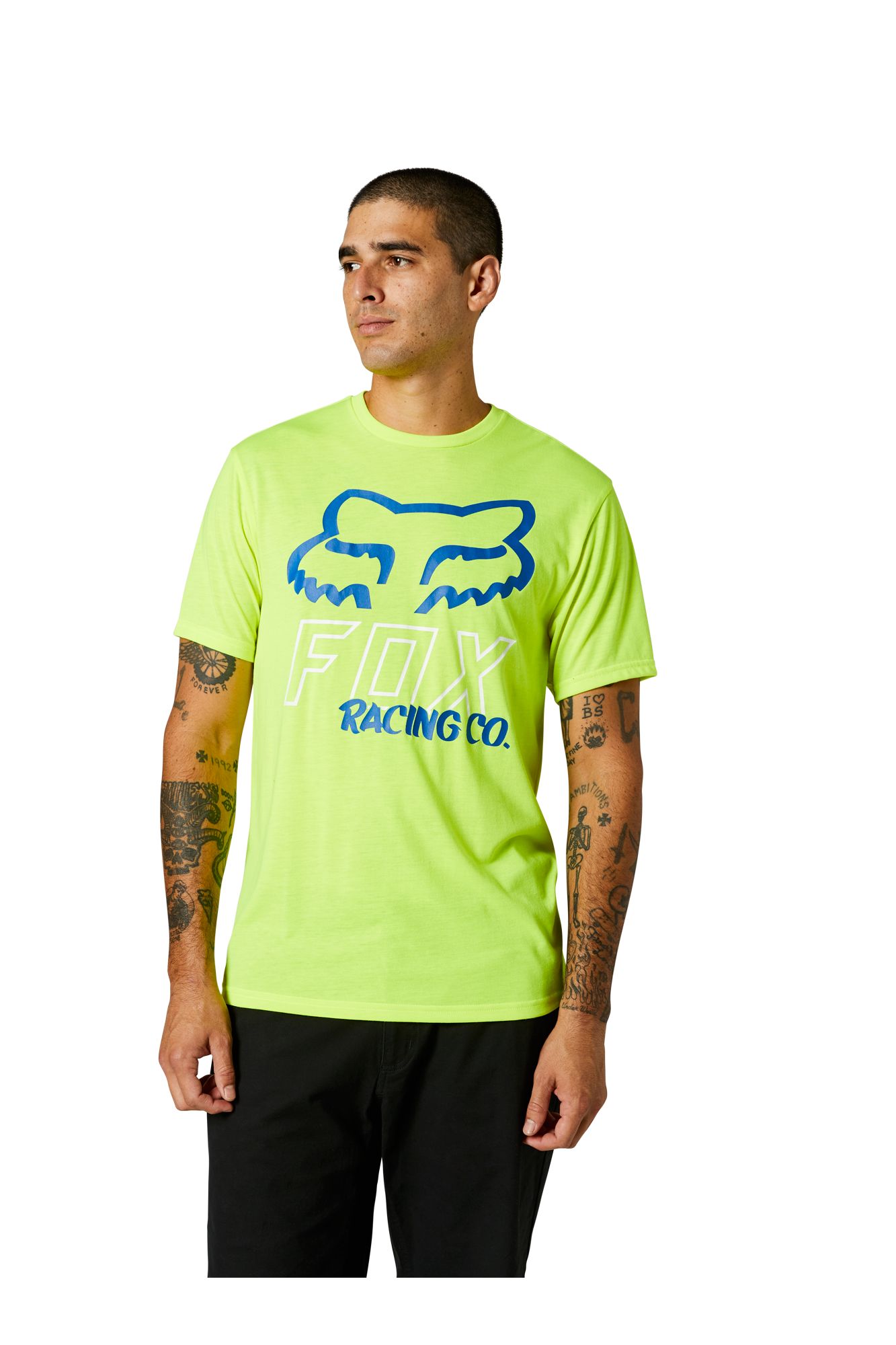 HIGHTAIL SS TECH TEE [FLO YLW] S