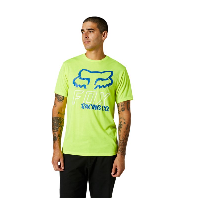 HIGHTAIL SS TECH TEE [FLO YLW] S | Fox Racing - VK