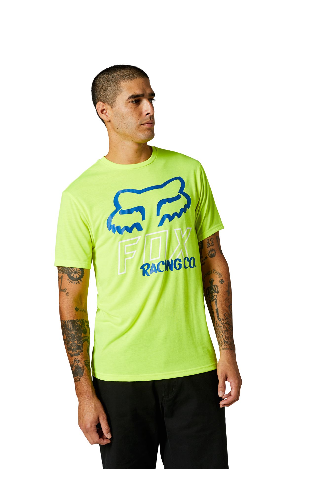 HIGHTAIL SS TECH TEE [FLO YLW] S