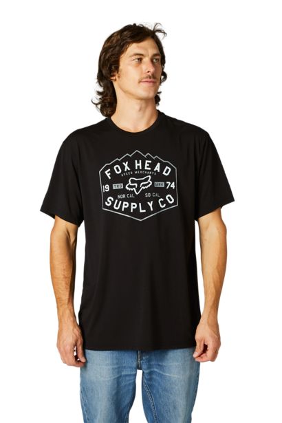 BACKBONE SS TECH TEE [BLK] S