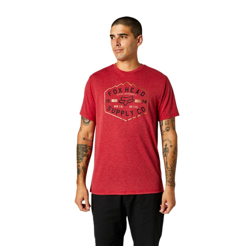 BACKBONE SS TECH TEE [CHILI] S | Fox Racing - VK