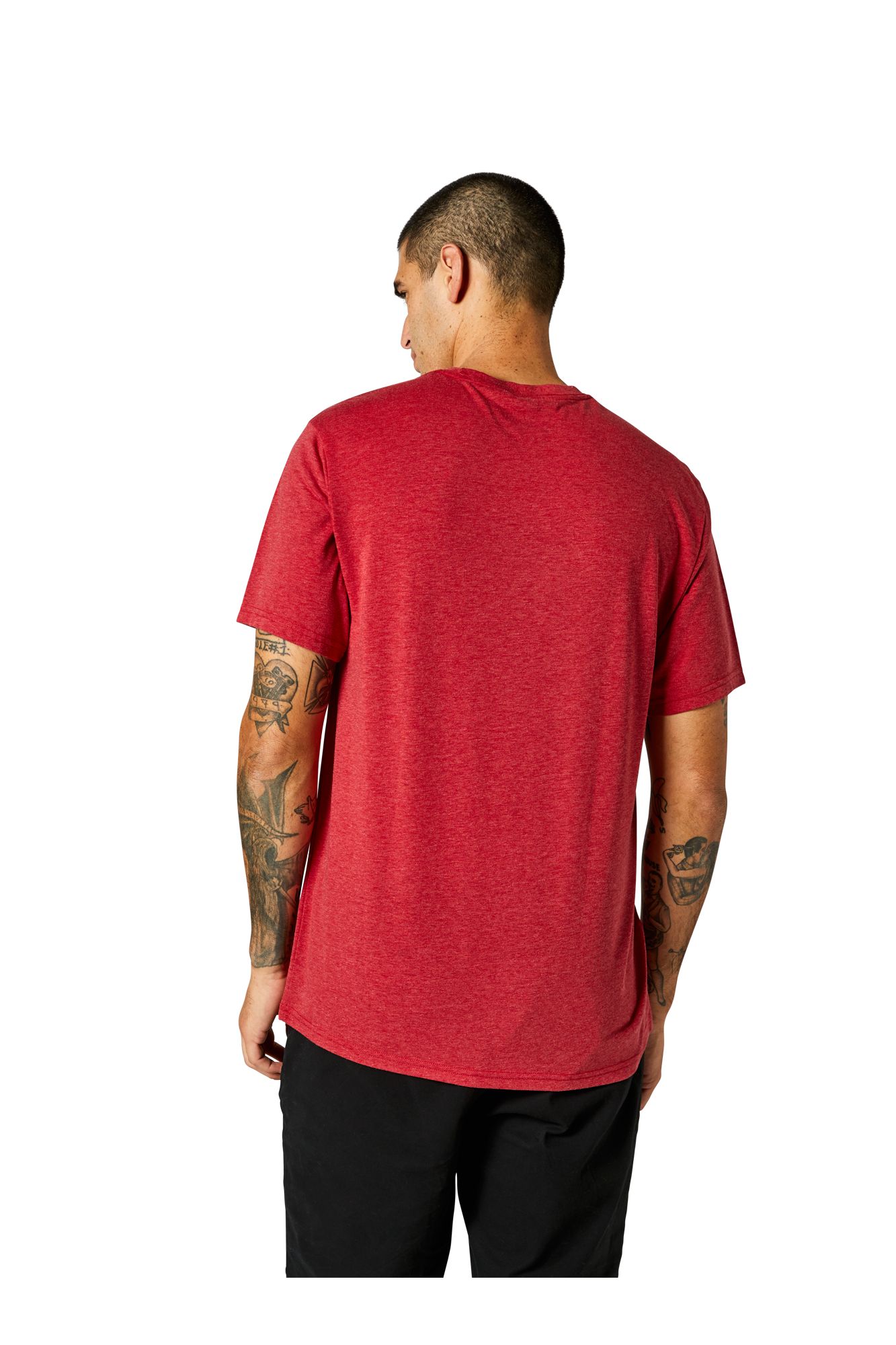 BACKBONE SS TECH TEE [CHILI] S