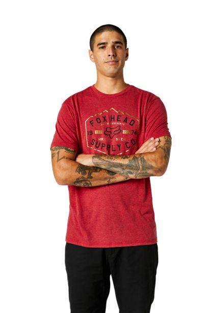 BACKBONE SS TECH TEE [CHILI] S