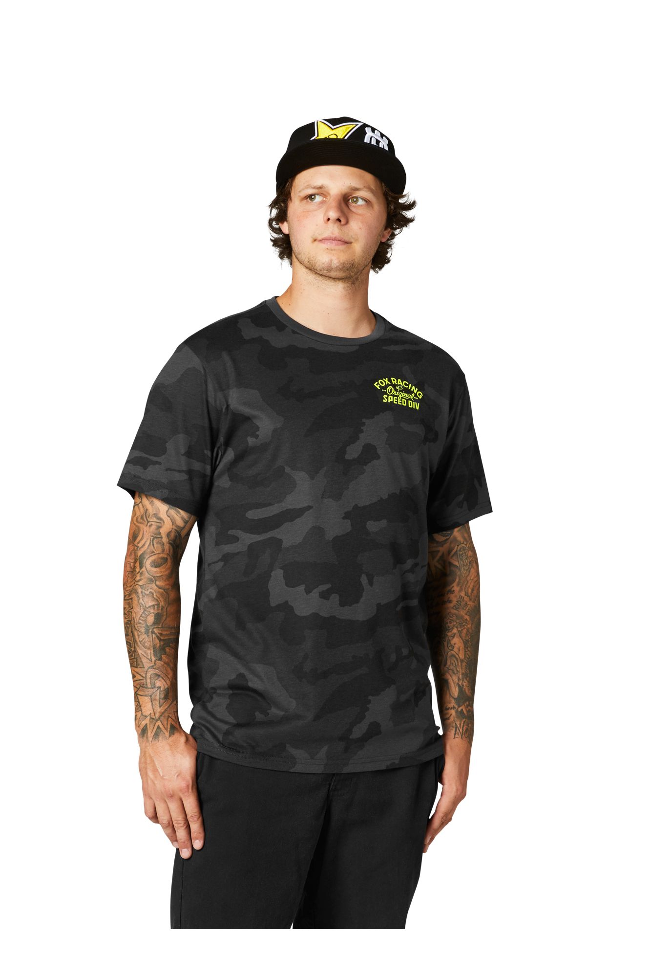 OG CAMO SS TECH TEE [BLK CAM] S