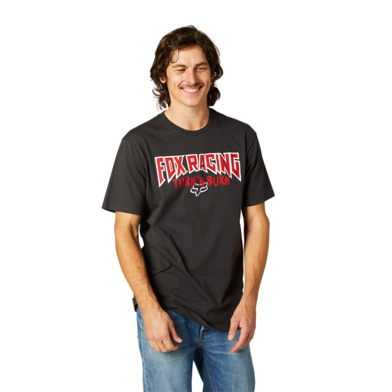ROADIE SS PREMIUM TEE [BLK VIN] S | Fox Racing - VK