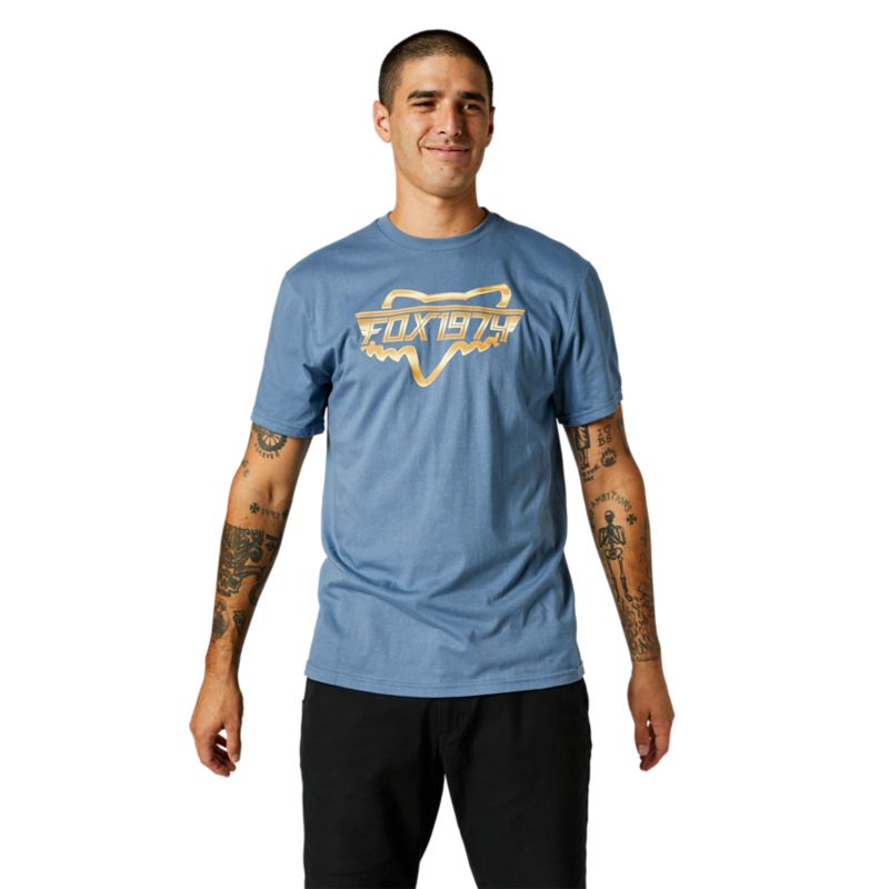 RAZORS EDGE SS TEE [MT BLU] S | Fox Racing - VK