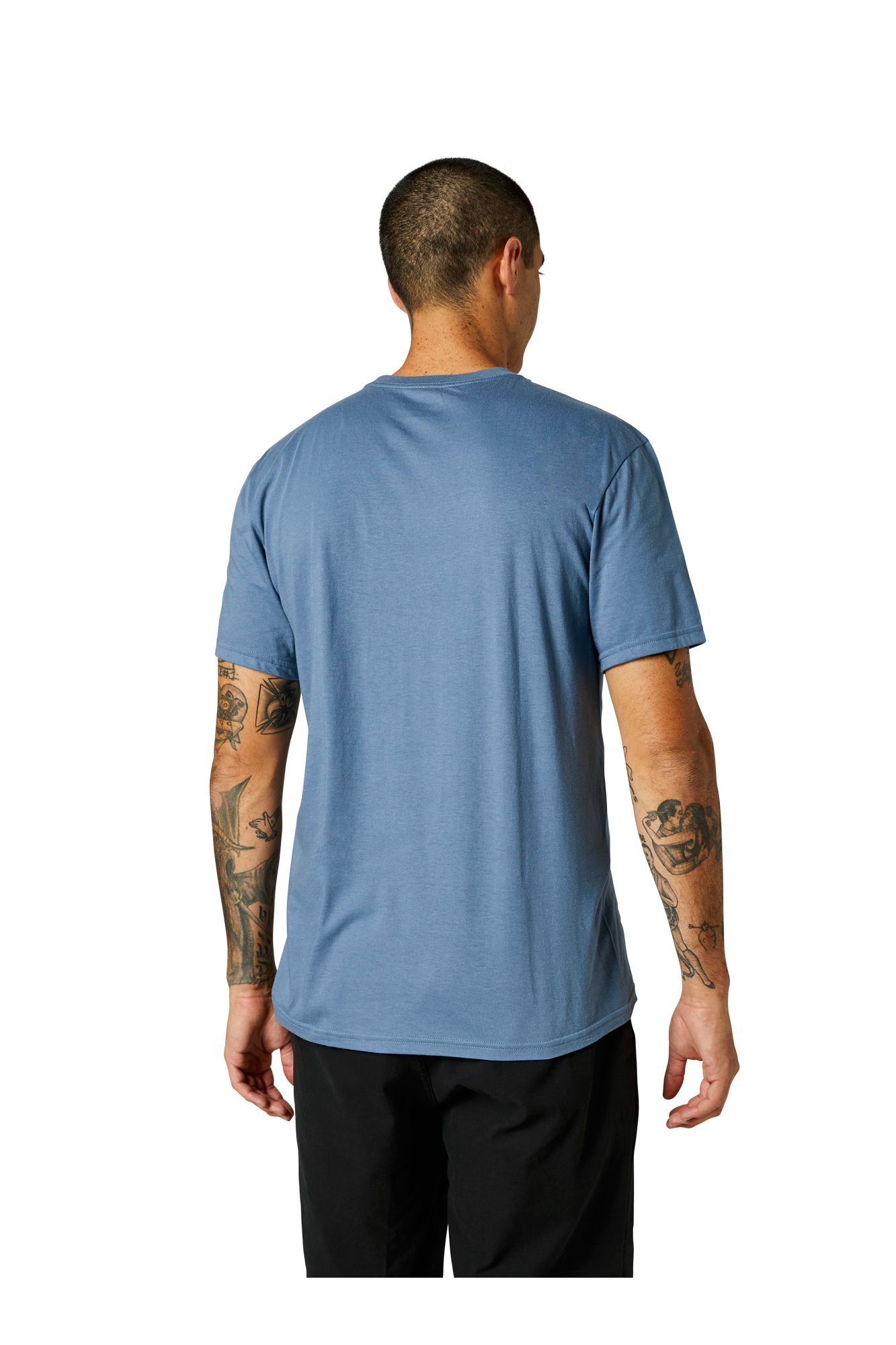 RAZORS EDGE SS TEE [MT BLU] S