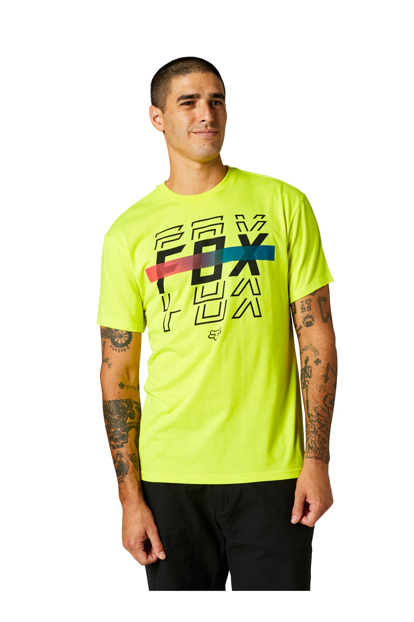 CRANKER SS TEE [FLO YLW] S