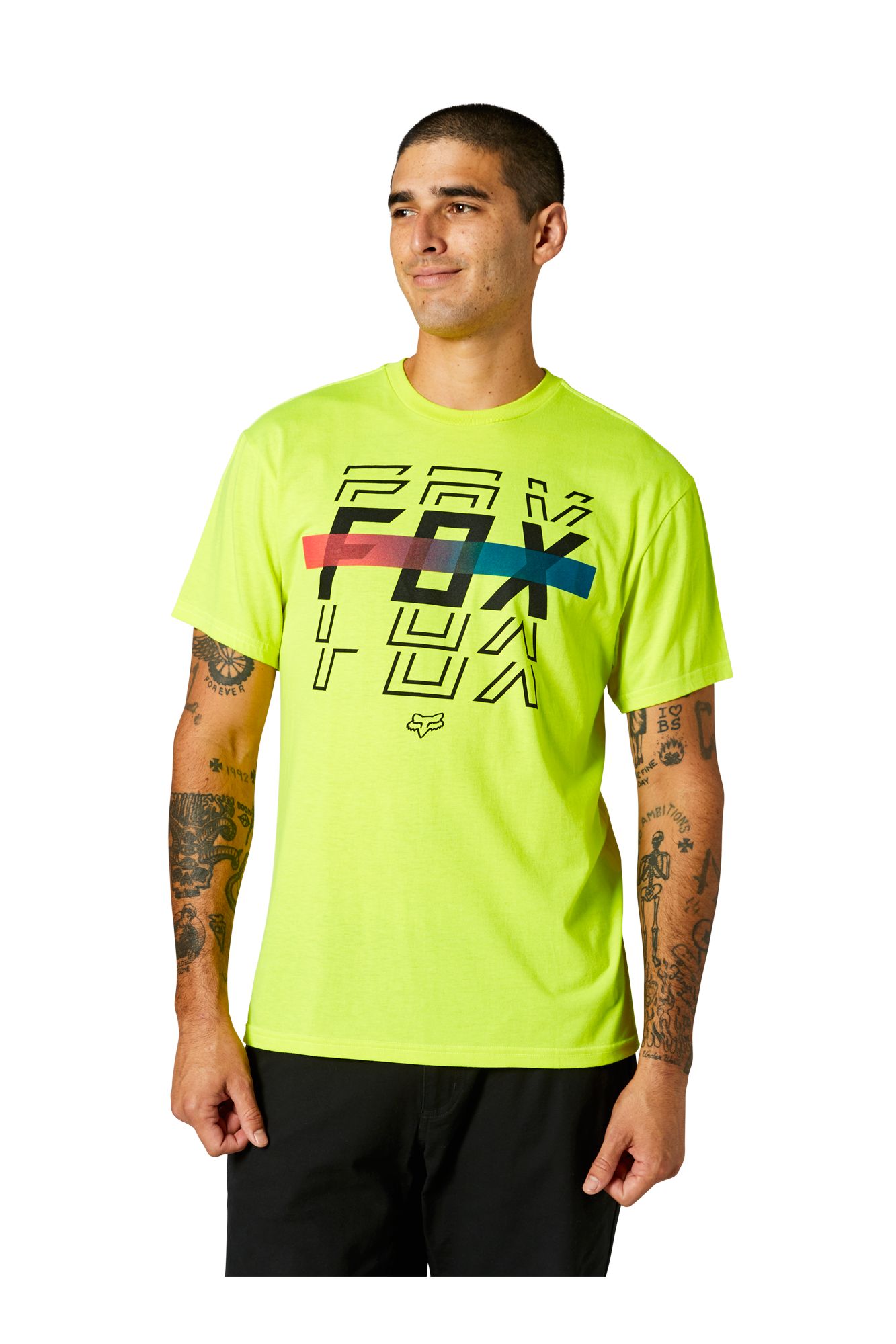 CRANKER SS TEE [FLO YLW] S