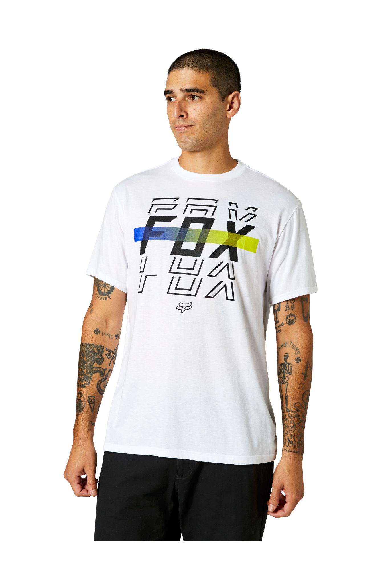 CRANKER SS TEE [OPT WHT] S