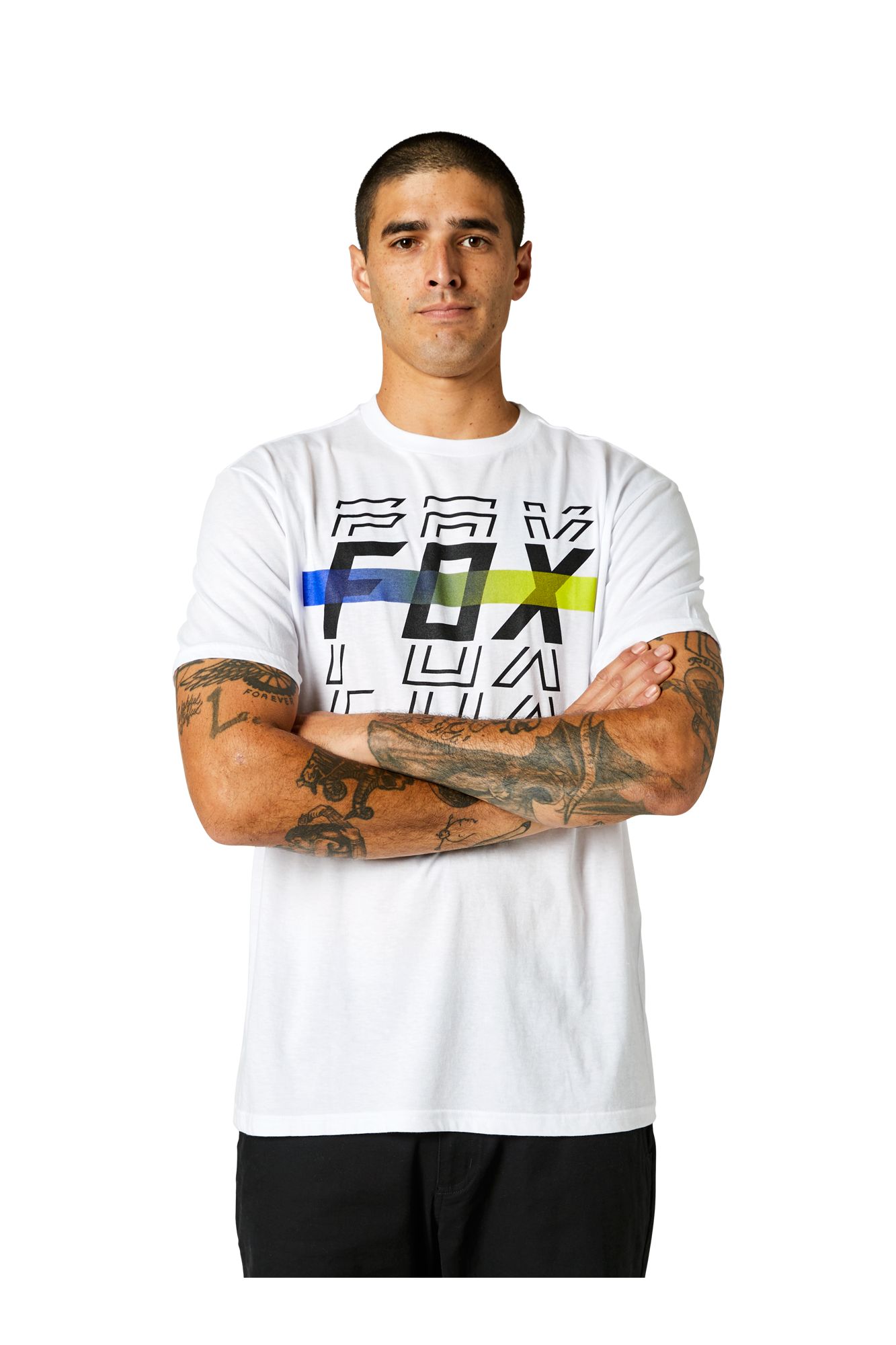 CRANKER SS TEE [OPT WHT] S