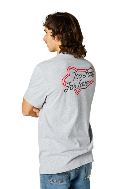 FAST LANE SS POCKET TEE [LT HTR GRY] S