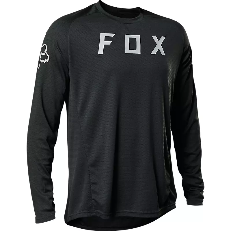 Fox Racing Defend Long Sleeve Jersey Black XL 
