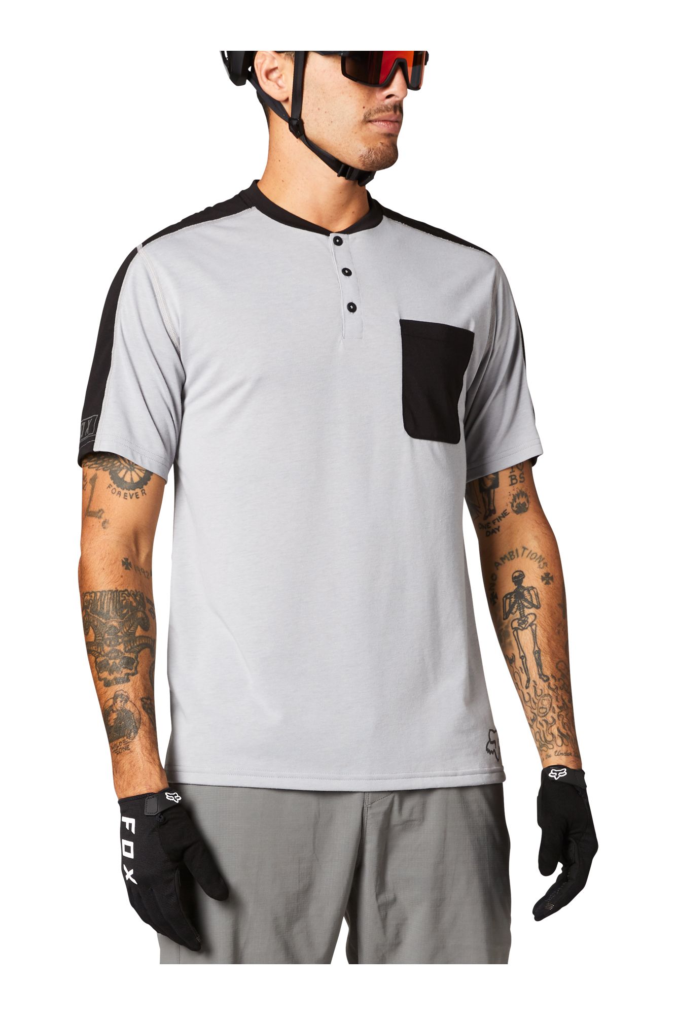 RANGER DR SS HENLEY [STL GRY] S