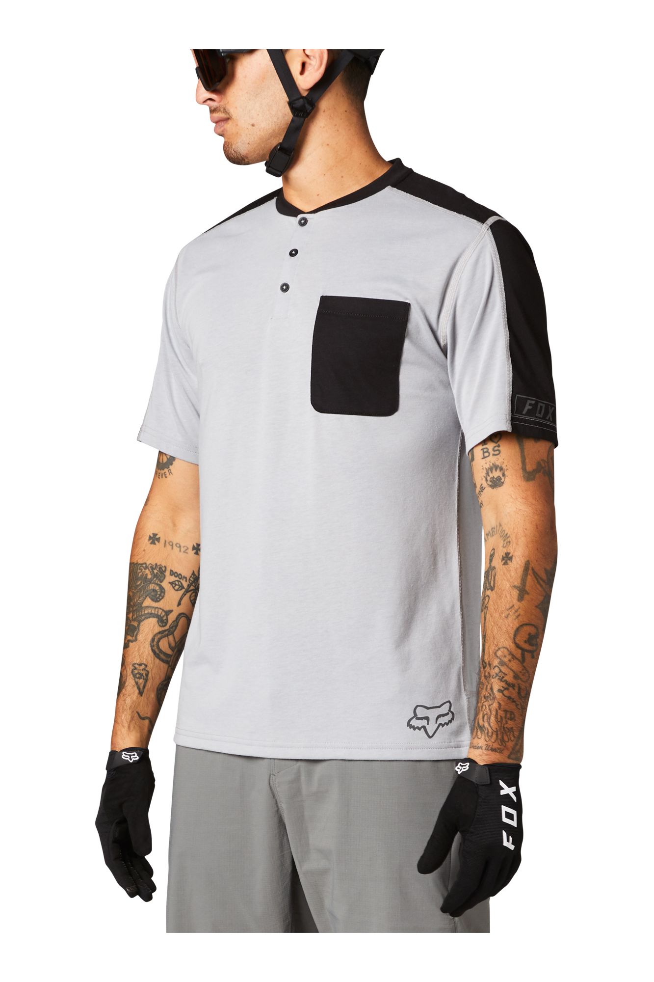 RANGER DR SS HENLEY [STL GRY] S