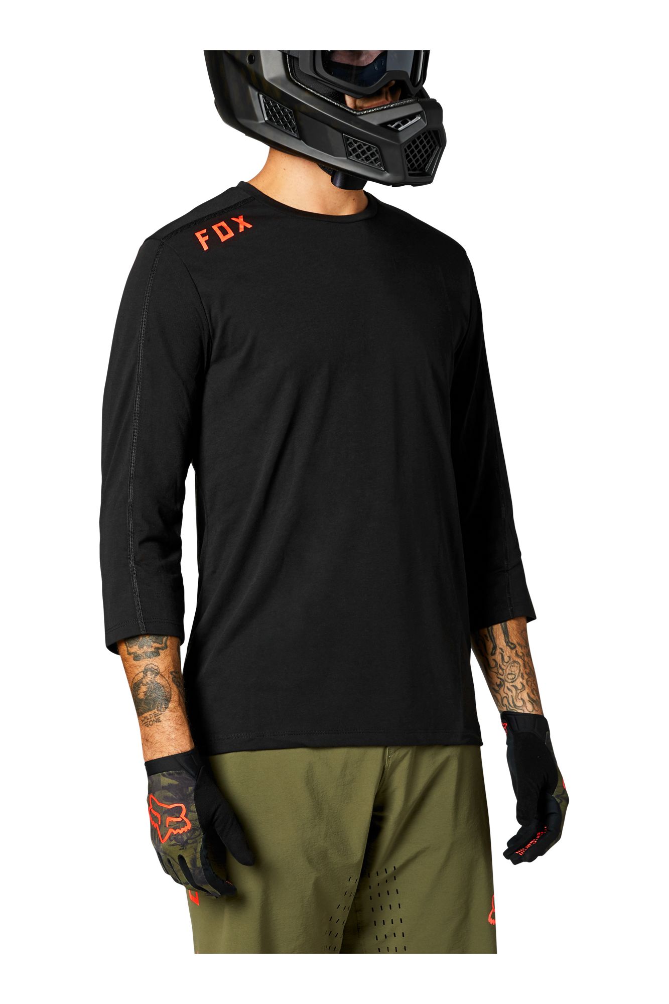 RANGER DR 3/4 JERSEY [BLK] S