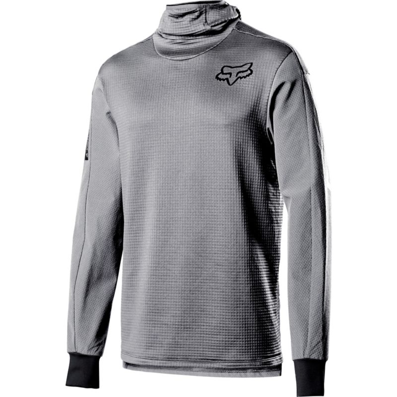 DEFEND THERMO HOODED JERSEY [STL GRY] S | Fox Racing - Canada