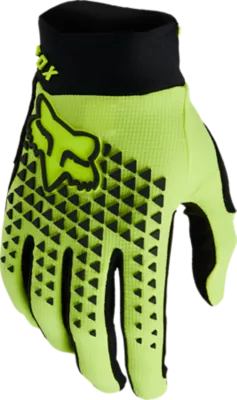 YTH DEFEND GLOVE [FLO YLW] YL | Fox Racing®