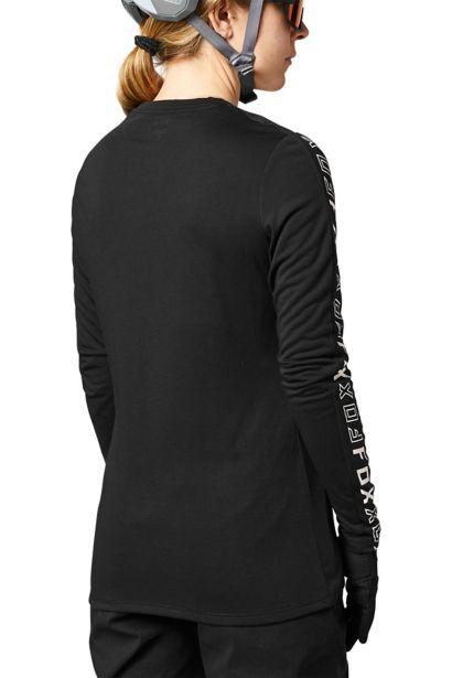 W RANGER DR LS JERSEY [BLK] XS