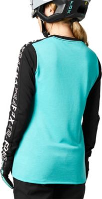 W RANGER DR LS JERSEY [TEAL] XS | Fox Racing - Deutschland