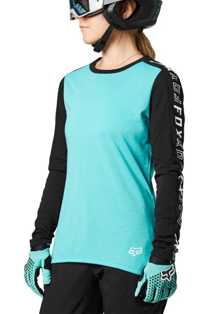 W RANGER DR LS JERSEY [TEAL] XS