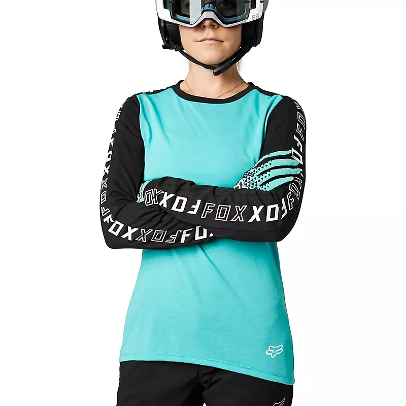 Fox Unisex Kinder Youth Ranger Dr Ls Jrsy Teal Clothing 