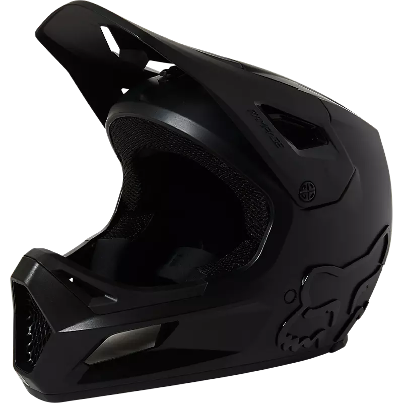 YTH RAMPAGE HELMET, CE [BLK/BLK] YS