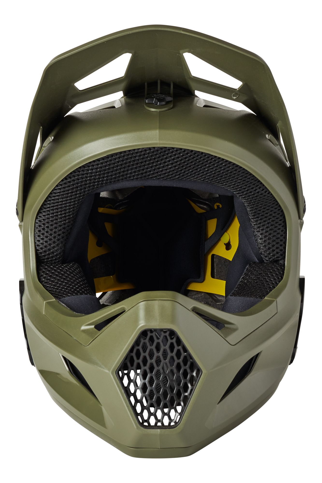 YTH RAMPAGE HELMET, CE [OLV GRN] YS