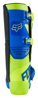 YTH COMP  BOOT - BUCKLE [YLW/BLU] 1 | Fox Racing - Belgi&euml