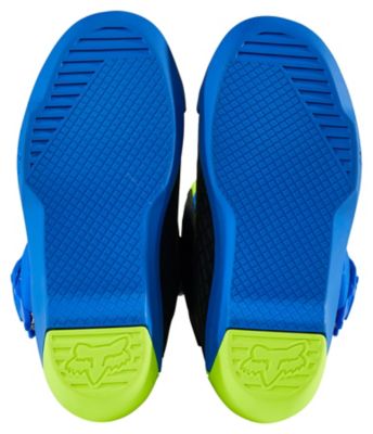 YTH COMP  BOOT - BUCKLE [YLW/BLU] 1 | Fox Racing - Belgi&euml