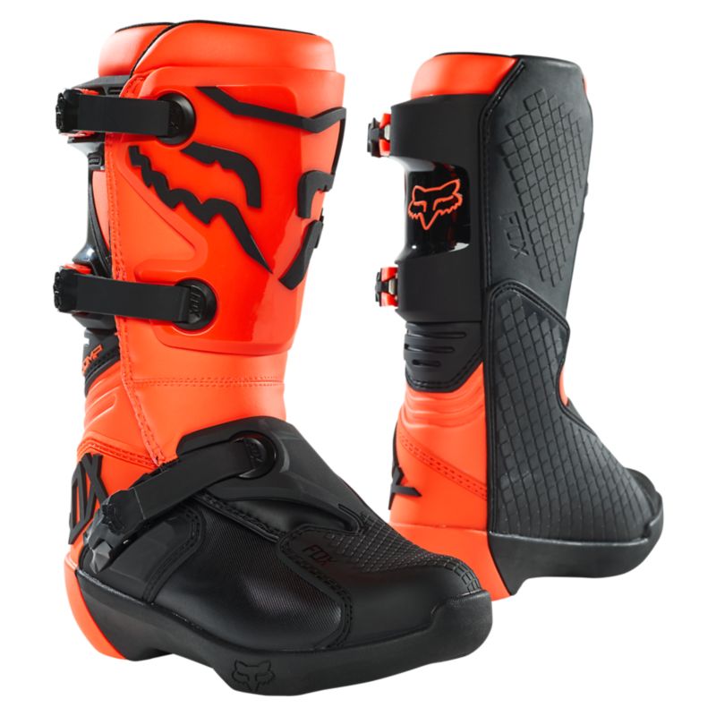 YTH COMP  BOOT - BUCKLE [FLO ORG] 1 | Fox Racing - SE