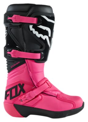 WMNS COMP BOOT - BUCKLE [BLK/PNK] 5 | Fox Racing - France