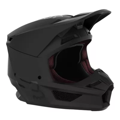 CASCO BAMBINO FOX CROSS V1 CZAR BLACK YELLOWSPEDIZIONE GRATUITA