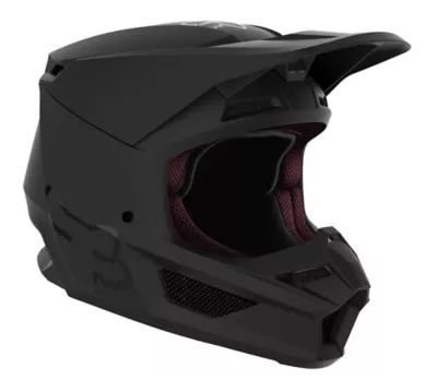 YTH V1 MATTE BLACK HELMET, ECE 