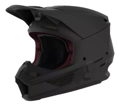 Casco Moto FOX V1 Solid Matte Black Al Miglior Prezzo