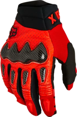 Fox Racing Bomber Gloves 3XL Fluorescent Red