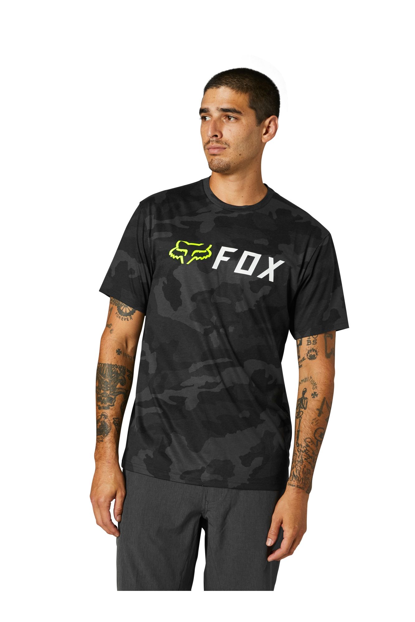 APEX CAMO SS TECH TEE [BLK CAM] S