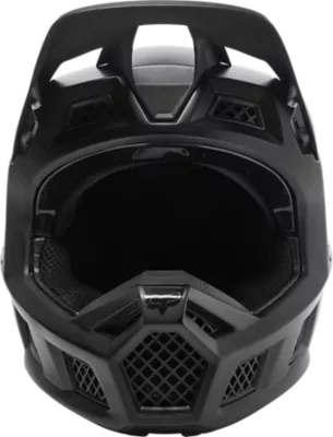  Fox Racing V3 RS Motocross Helmet, Carbon Black, Small :  Automotive