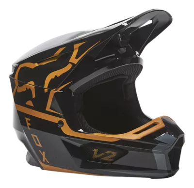 V2 MERZ HELMET, ECE [BLK/GLD] XS