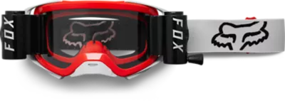 Fox Racing GAFAS MOTOCROSS AIRSPACE, STREAK FLO RED - LENTE ESPEJADA SPARK