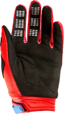 YTH 180 SKEW GLOVE [WHT/RD/BLU] YXS